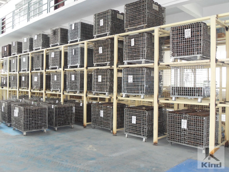 Metal storage cages