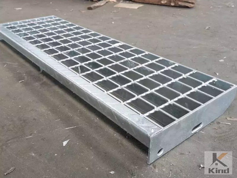 Stair steel grating