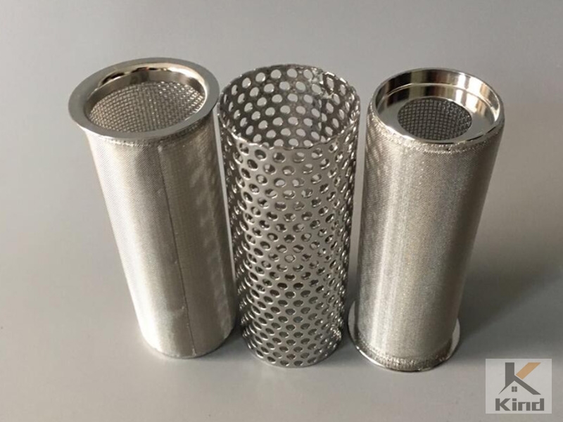 Metal filter cartridge