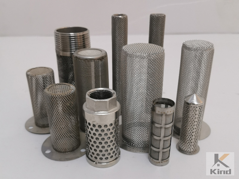 Metal filter cartridge